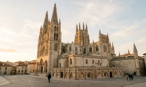 Catedral gótica en Burgos