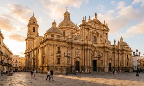 Catedral barroca en Cádiz