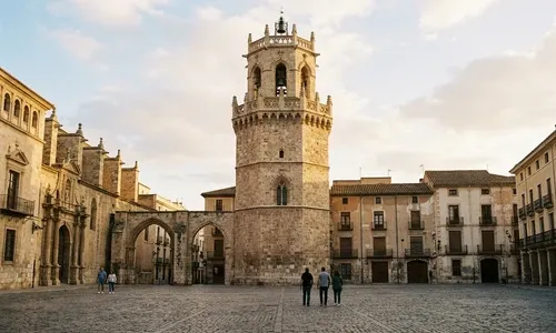 Plaza Mayor y Fadrí en Castellón de la Plana