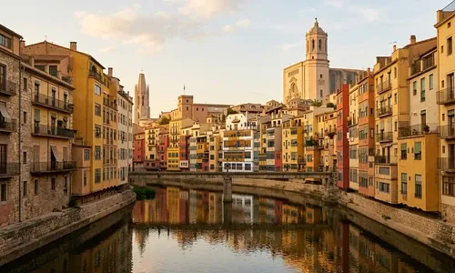 Barri Vell y Onyar en Girona