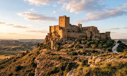Castillo de Montearagón (cercanías) en Huesca