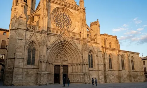 Catedral gótica en Huesca