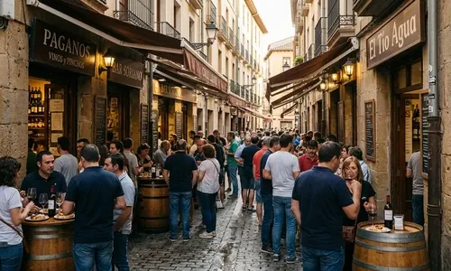 Calle Laurel en Logroño