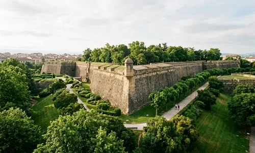 Ciudadela y parque en Pamplona