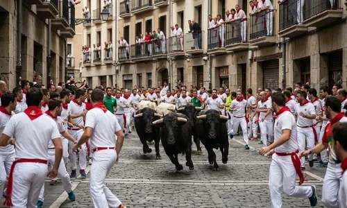 Encierro y San Fermín en Pamplona