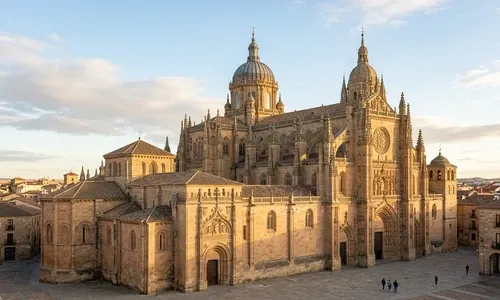 Catedrales vieja y nueva en Salamanca