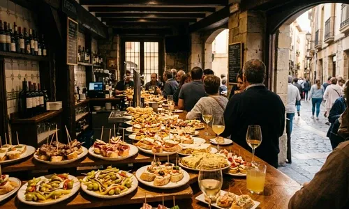 Parte Vieja y pintxos en San Sebastián
