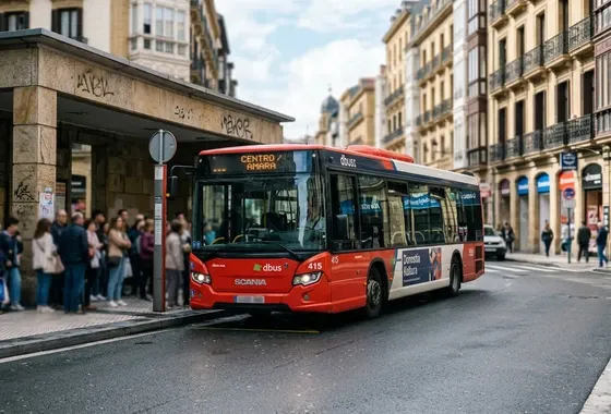 Transporte urbano en San Sebastián