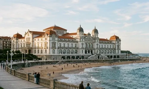 Sardinero y Gran Casino en Santander