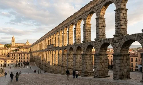 Acueducto romano en Segovia