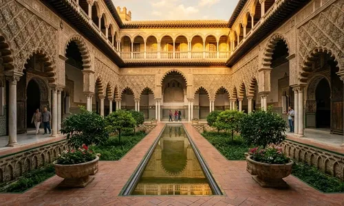 Real Alcázar en Sevilla