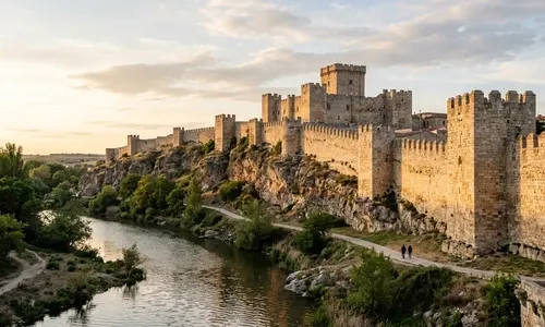 Murallas y castillo en Zamora